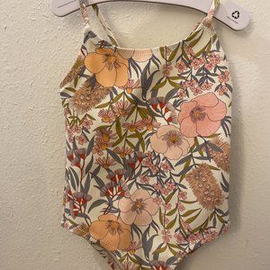 Goldie + Ace | Toddler Australian floral bathing suit | Size 12-18m (1Y)